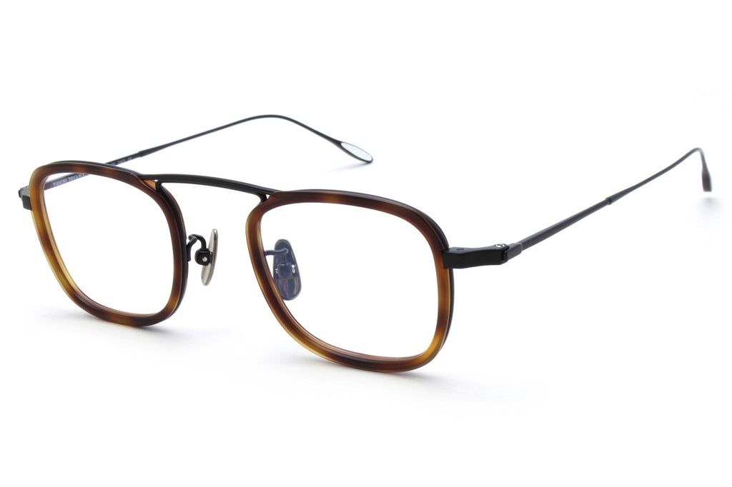 Yuichi Toyama - F.Walter (U-130) Eyeglasses Matte Black/Tortoise