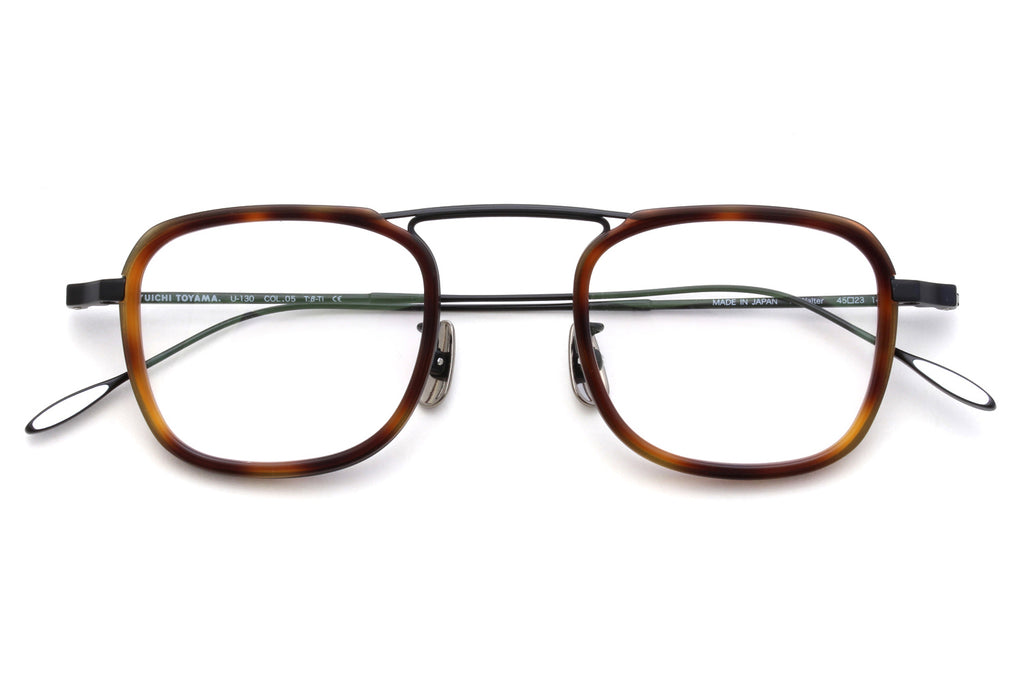 Yuichi Toyama - F.Walter (U-130) Eyeglasses Matte Black/Tortoise