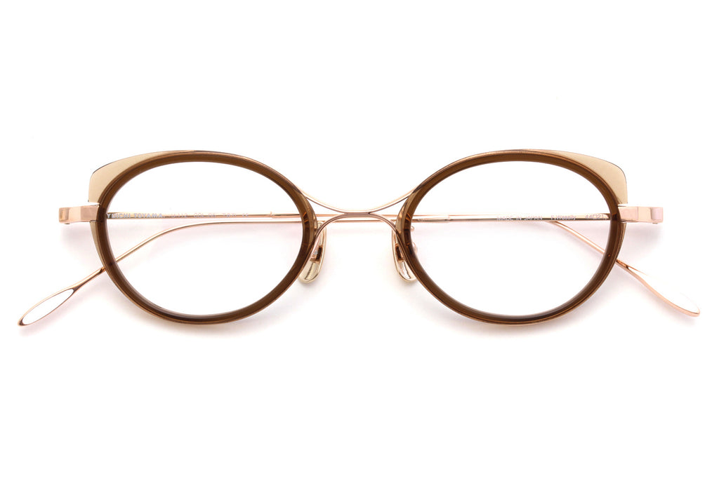 Yuichi Toyama - F.Wassily (U-112) Eyeglasses Pink Gold/Clear Brown