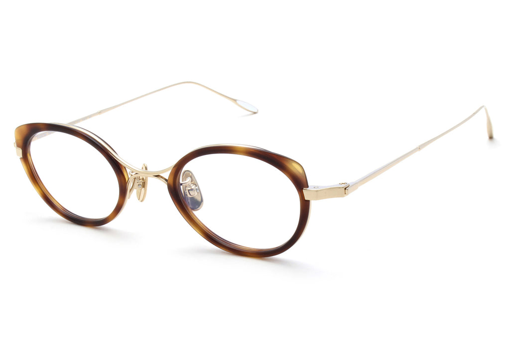 Yuichi Toyama - F.Wassily (U-112) Eyeglasses White Gold/Tortoise