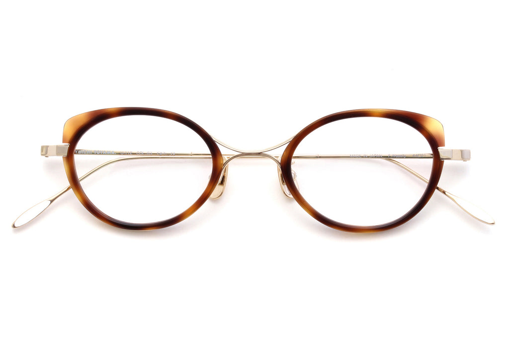 Yuichi Toyama - F.Wassily (U-112) Eyeglasses White Gold/Tortoise