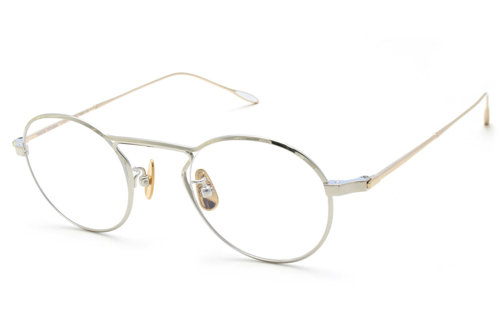 Yuichi Toyama - Itten (U-107) Eyeglasses Silver/White Gold