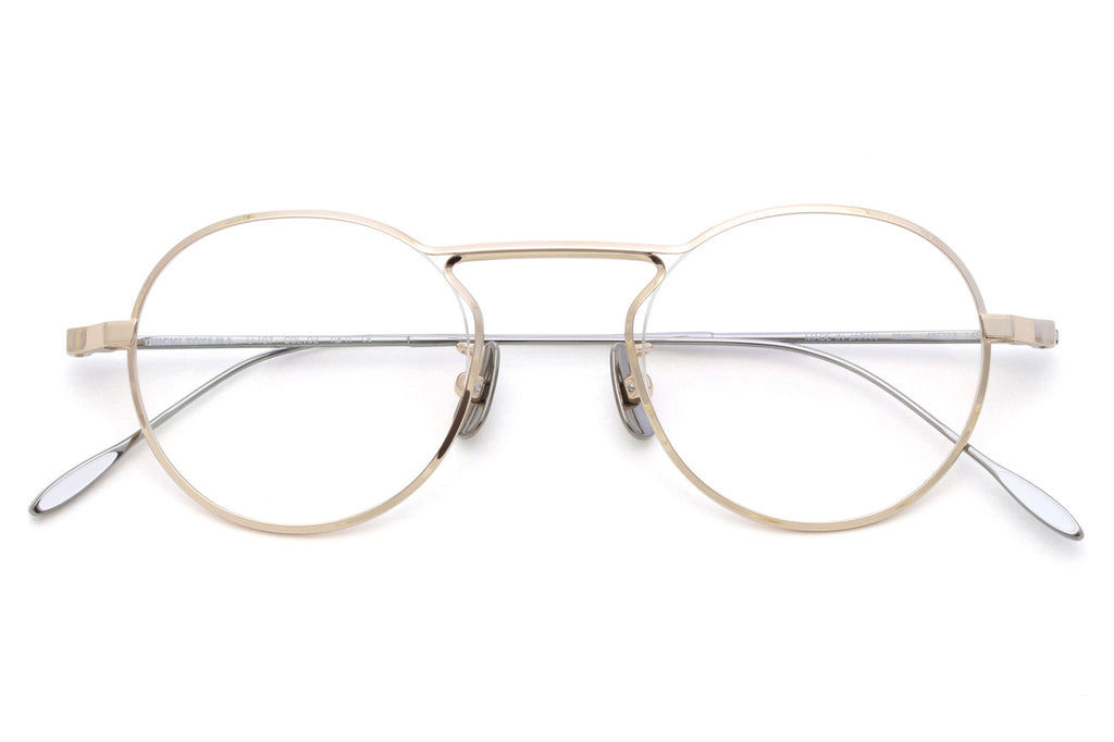 Yuichi Toyama - Itten (U-107) Eyeglasses White Gold/Metal Gray
