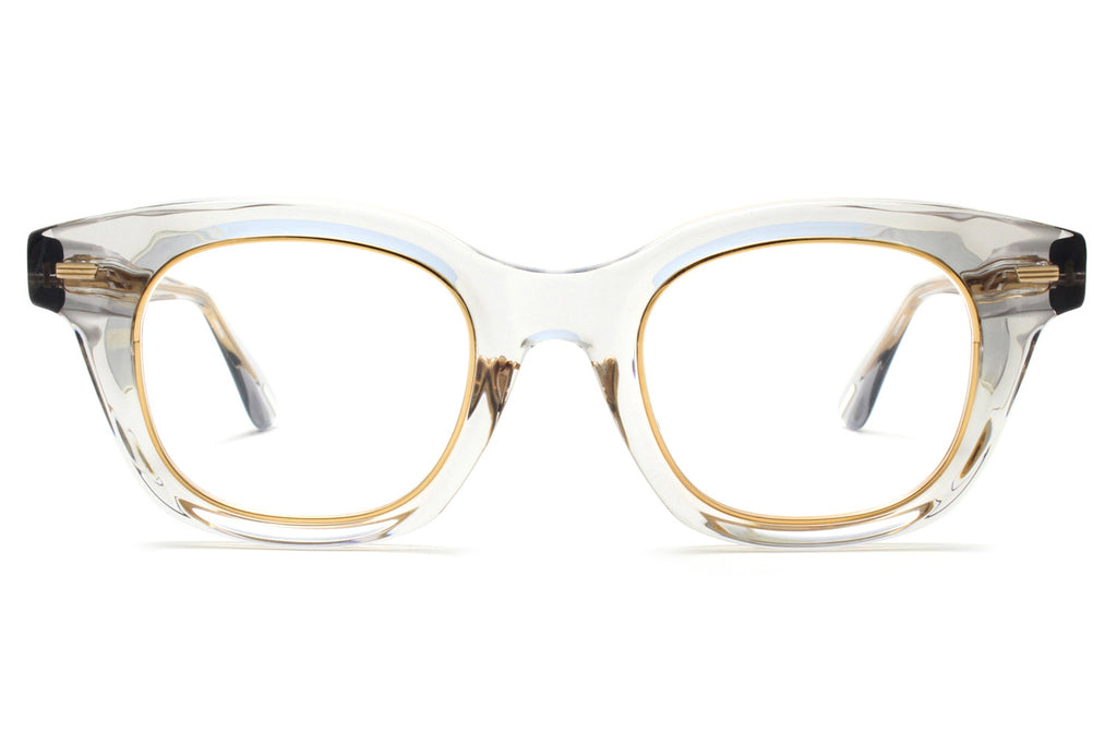Yuichi Toyama : 5 - Diablo Eyeglasses Clear Gray/Gold
