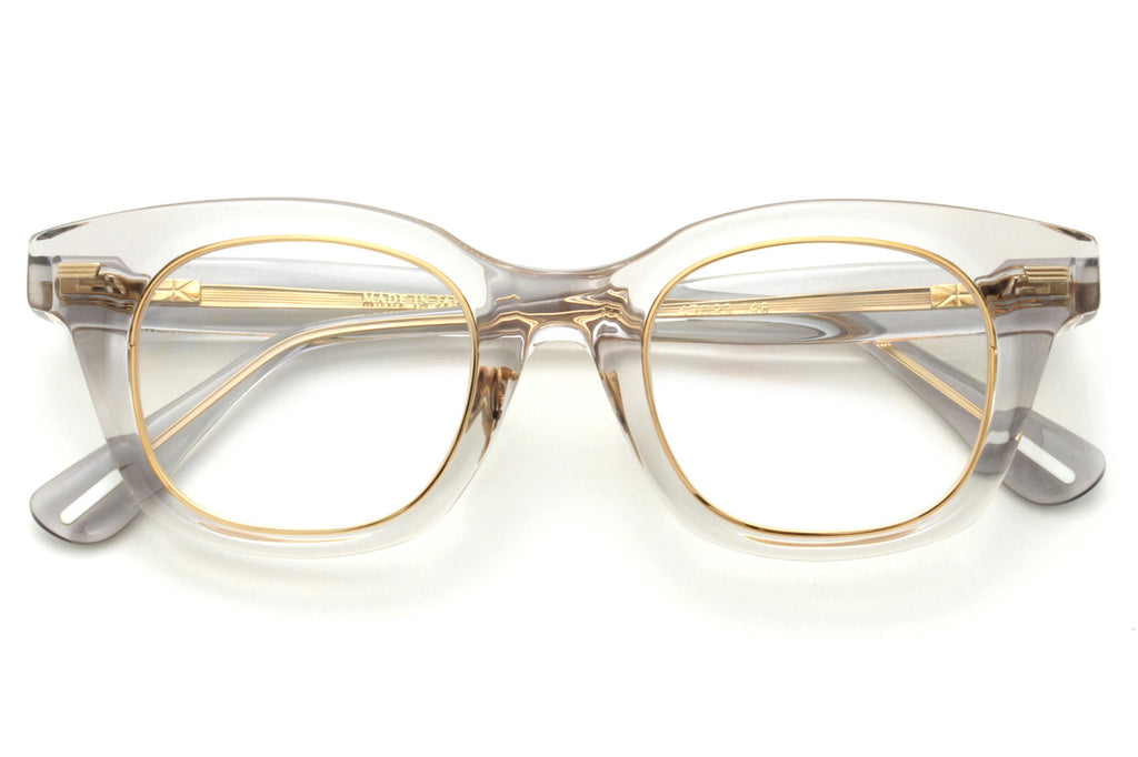 Yuichi Toyama : 5 - Diablo Eyeglasses Clear Gray/Gold