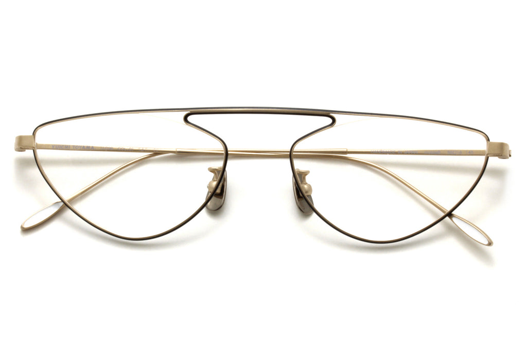 Yuichi Toyama - MobileB (U-098) Eyeglasses Gold/Black