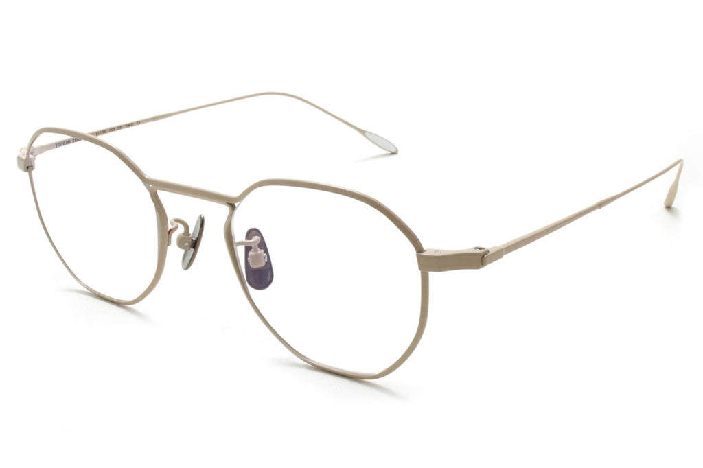 Yuichi Toyama - Herbert (U-108) Eyeglasses Matte Beige/Neon Pink