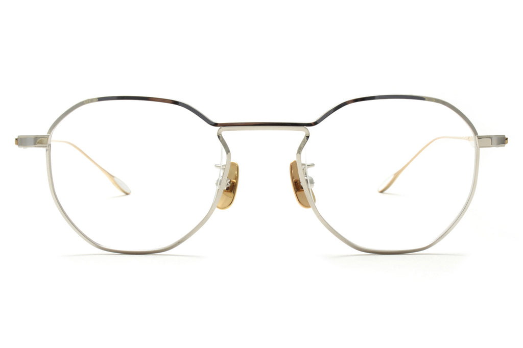 Yuichi Toyama - Herbert (U-108) Eyeglasses Silver/White Gold