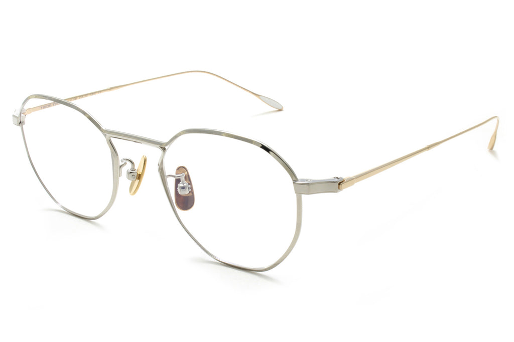 Yuichi Toyama - Herbert (U-108) Eyeglasses Silver/White Gold