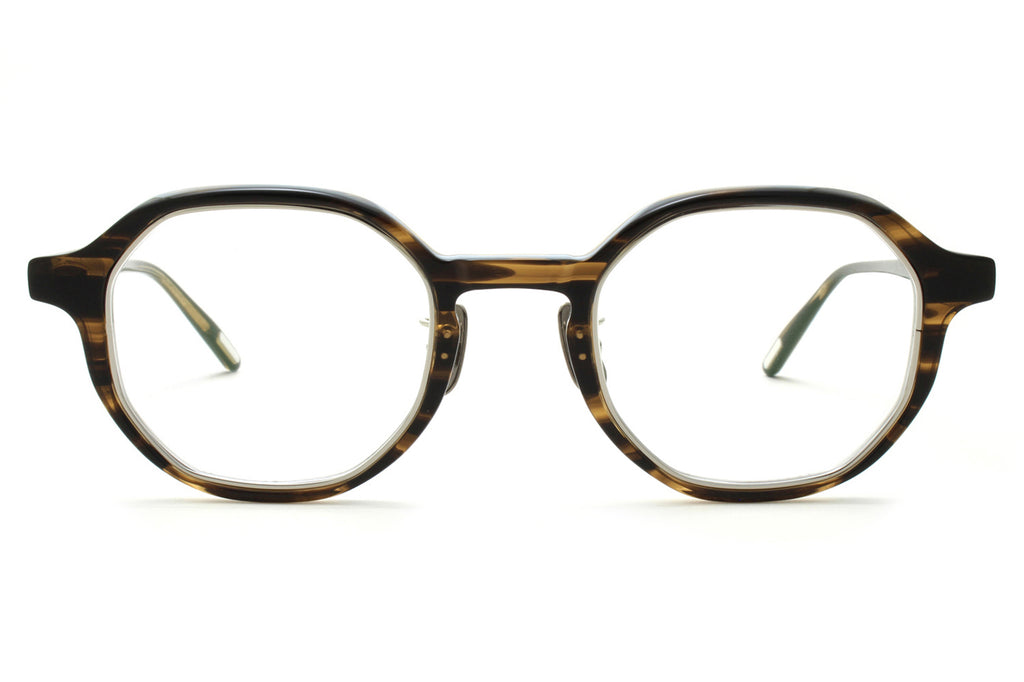 Yuichi Toyama - AMS (U-114) Eyeglasses Brown Sasa/Silver