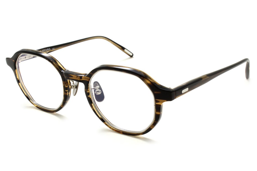 Yuichi Toyama - AMS (U-114) Eyeglasses Brown Sasa/Silver