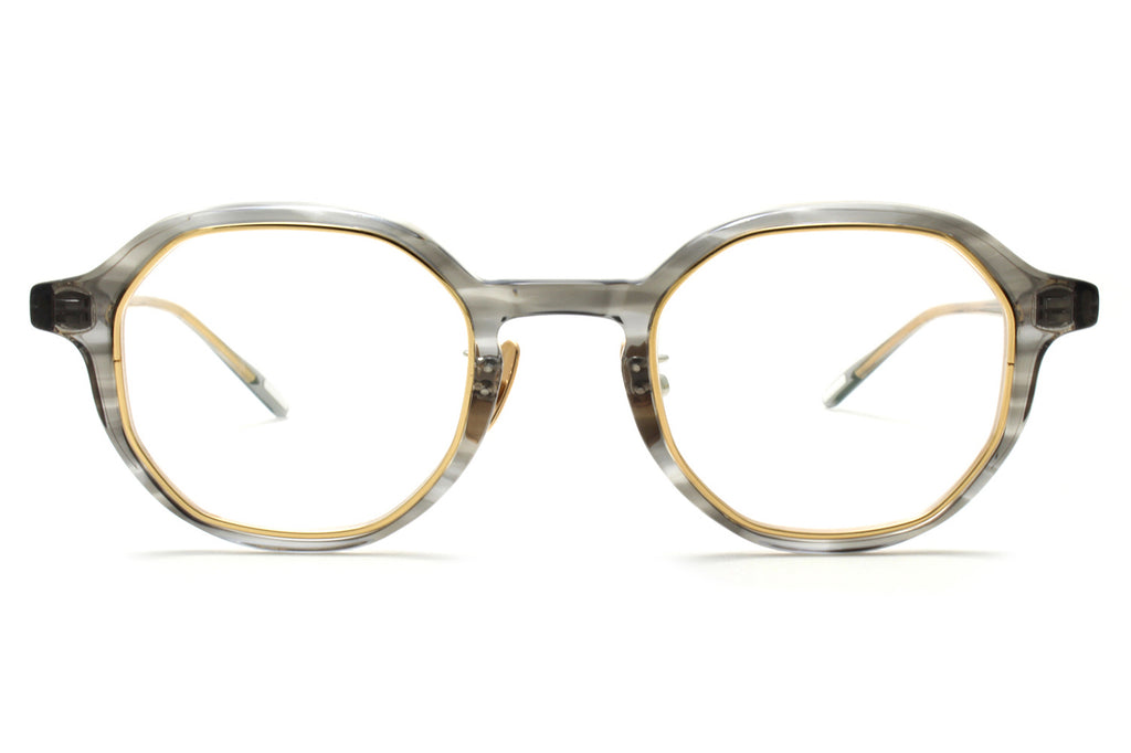 Yuichi Toyama - AMS (U-114) Eyeglasses Clear Gray Sasa/Gold