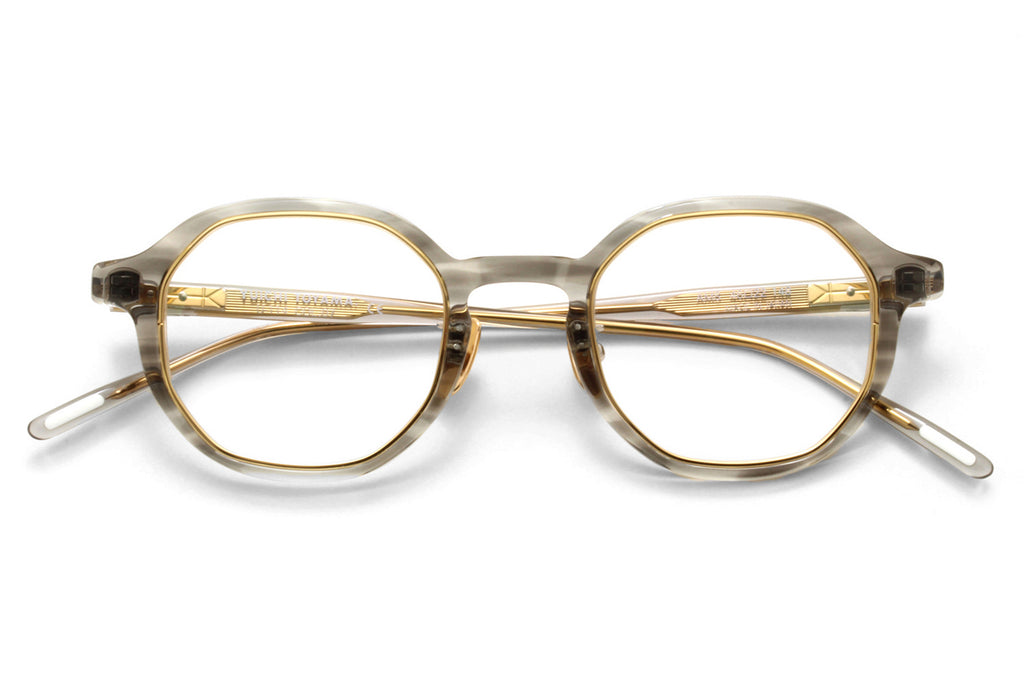 Yuichi Toyama - AMS (U-114) Eyeglasses Clear Gray Sasa/Gold