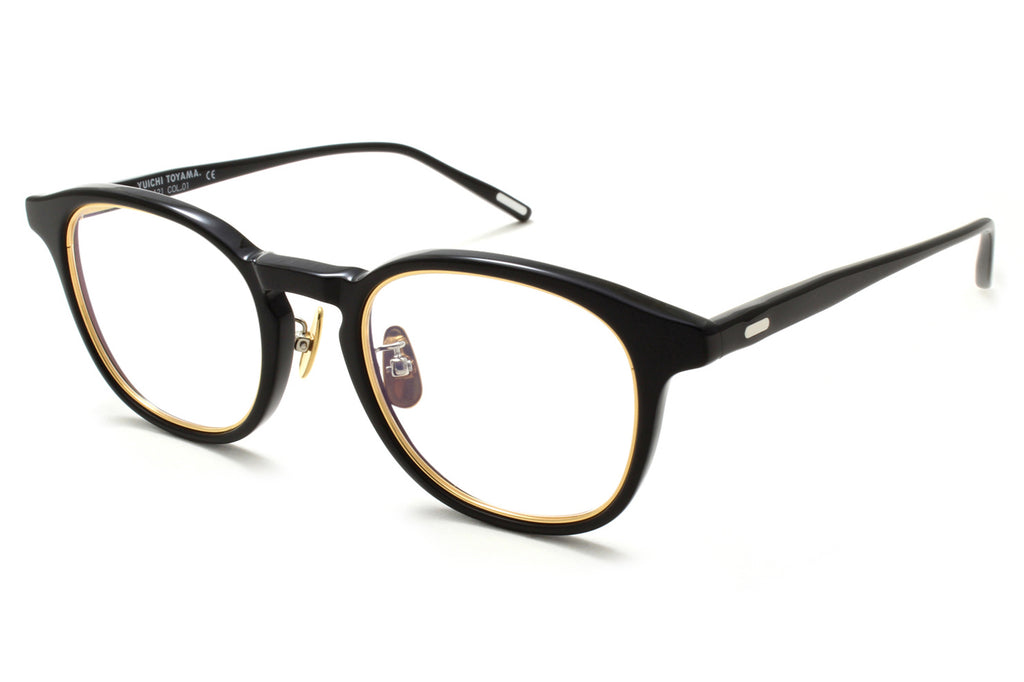 Yuichi Toyama - HKG (U-121) Eyeglasses Black/Gold