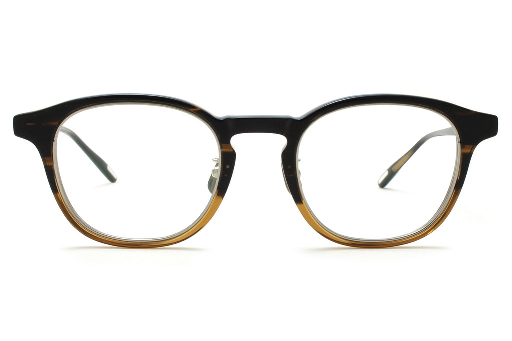 Yuichi Toyama - HKG (U-121) Eyeglasses Brown Half/Silver