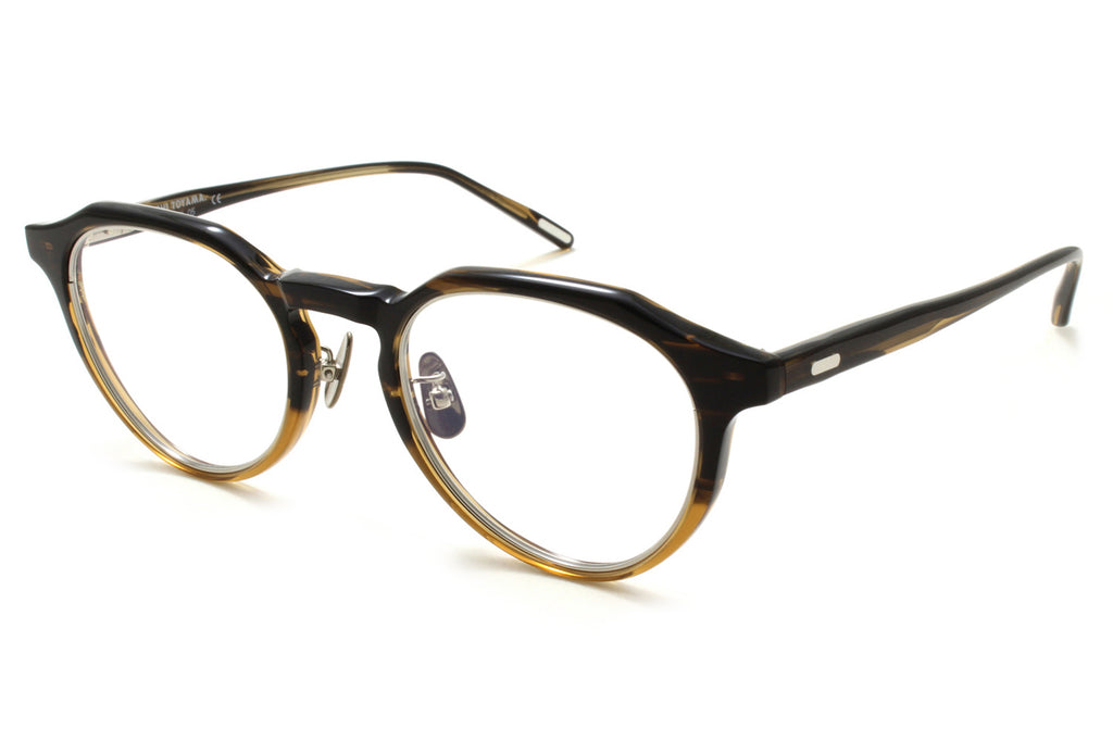 Yuichi Toyama - KUL (U-122) Eyeglasses Brown Half/Silver