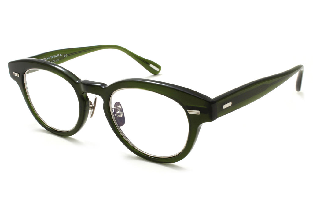 Yuichi Toyama - IND (U-128) Eyeglasses Dark Green/Silver