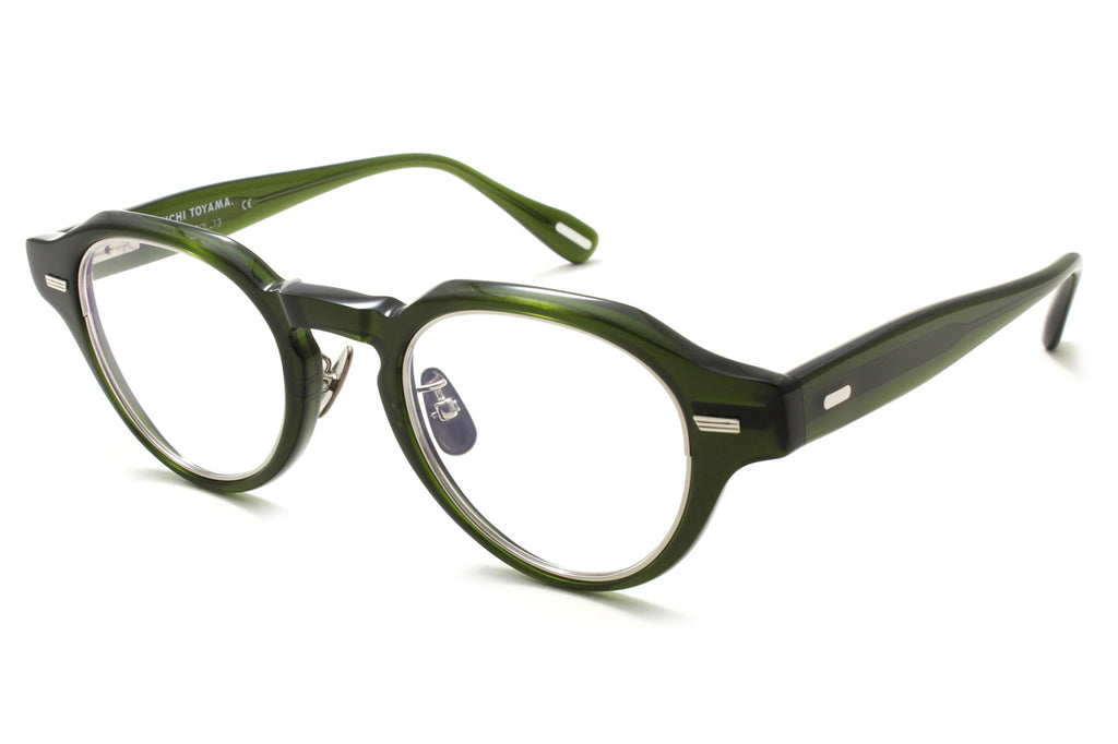 Yuichi Toyama - DFW (U-129) Eyeglasses Dark Green/Gold