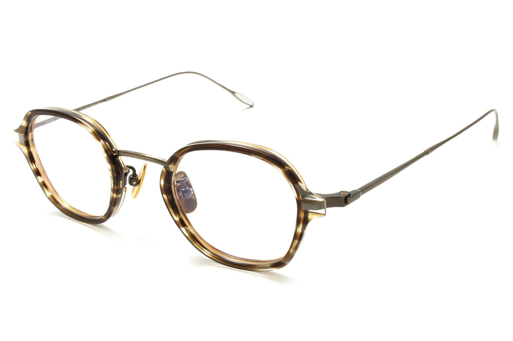Yuichi Toyama - F. Marianne (U-131) Eyeglasses Antique Gold/Brown Sasa