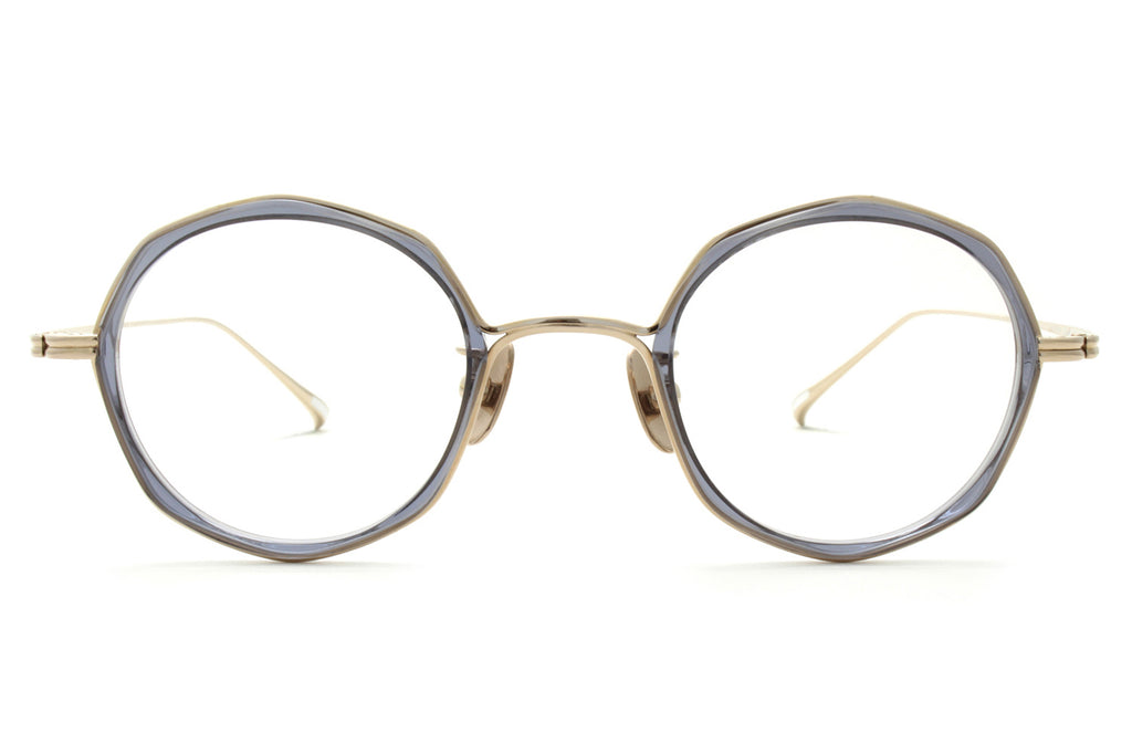 Yuichi Toyama - F. Brandt (U-135) Eyeglasses Clear Gray/White Gold