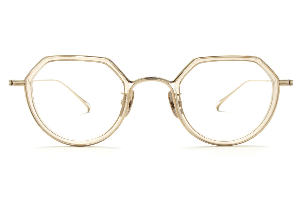 Yuichi Toyama - F. Ludwig (U-136) Eyeglasses Clear Brown/White Gold
