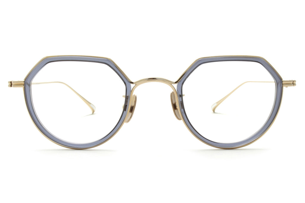 Yuichi Toyama - F. Ludwig (U-136) Eyeglasses Clear Gray/White Gold