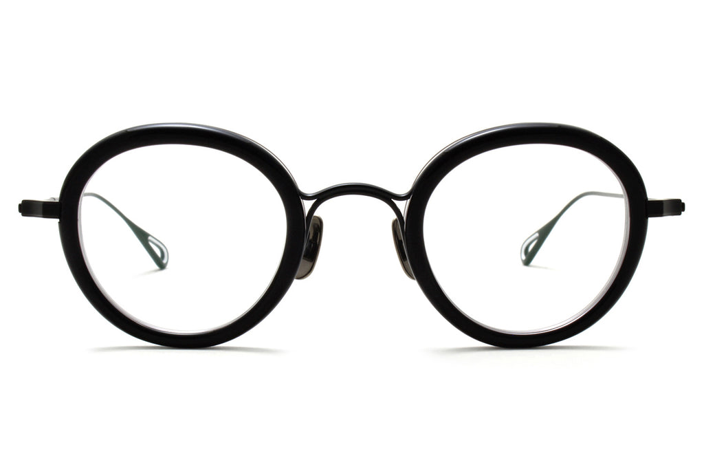 Yuichi Toyama - V. Moholy (U-140) Eyeglasses Black Matte/Layer Black