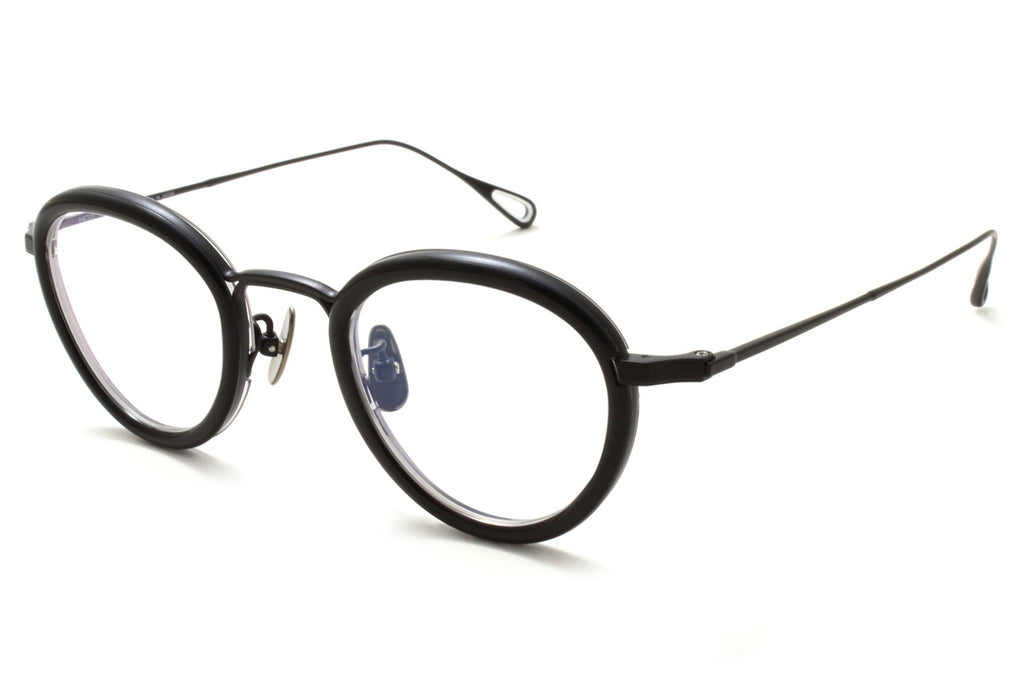 Yuichi Toyama - V. Muche (U-141) Eyeglasses Black Matte/Layer Black