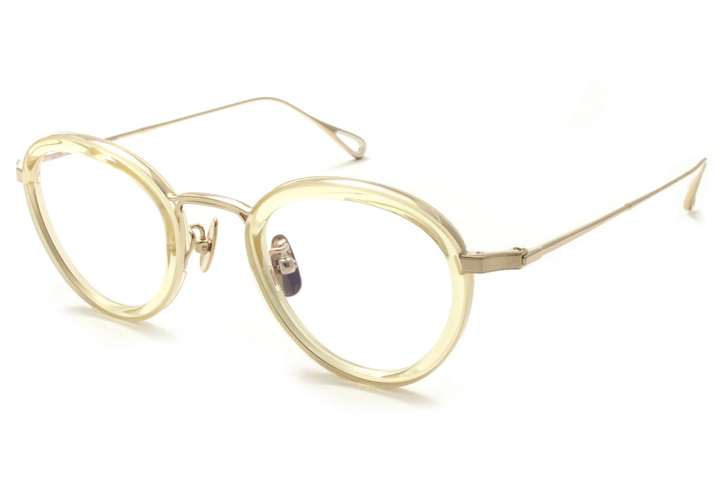 Yuichi Toyama - V. Muche (U-141) Eyeglasses Champagne Gold/Vintage Clear