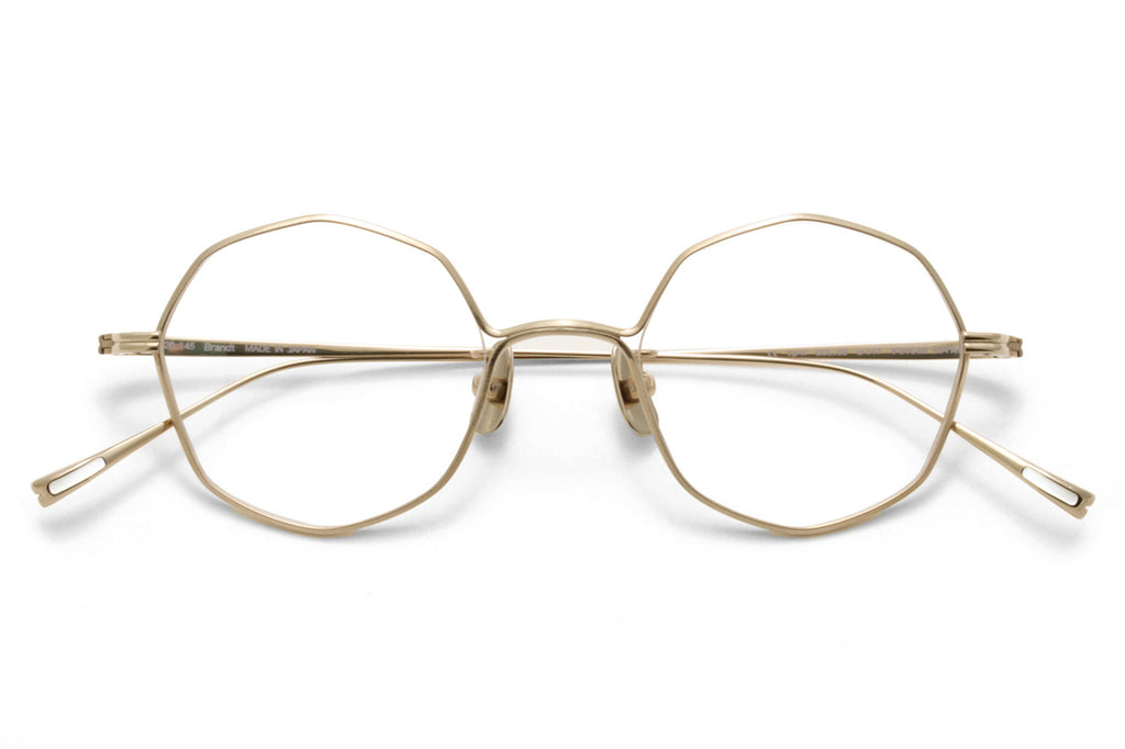 Yuichi Toyama - Brandt (U-147) Eyeglasses Hair Line Gold/Gold