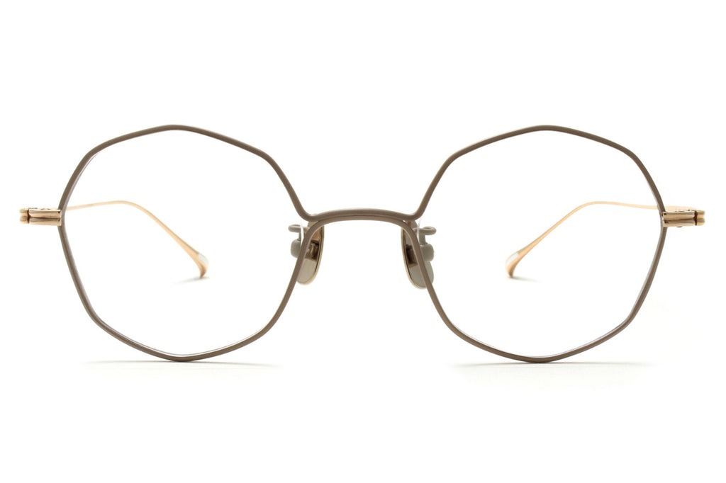 Yuichi Toyama - Brandt (U-147) Eyeglasses Taupe/Rose Gold