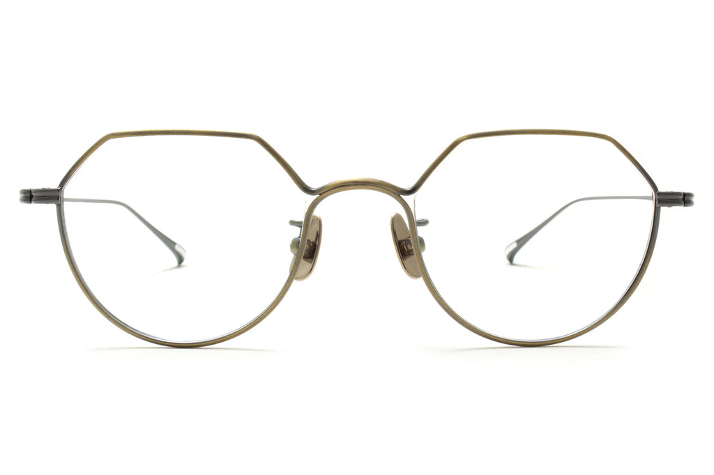 Yuichi Toyama - Ludwig (U-148) Eyeglasses Antique Gold/Metal Gray