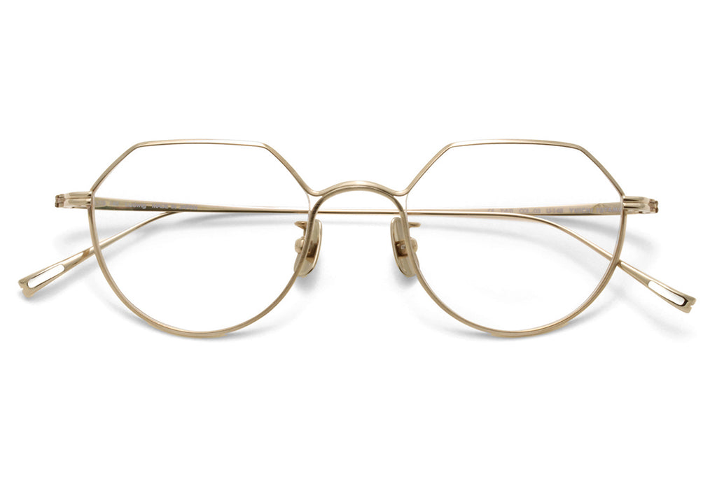 Yuichi Toyama - Ludwig (U-148) Eyeglasses Hair Line Gold/Gold