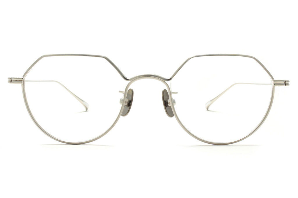 Yuichi Toyama - Ludwig (U-148) Eyeglasses Hair Line Silver/Silver