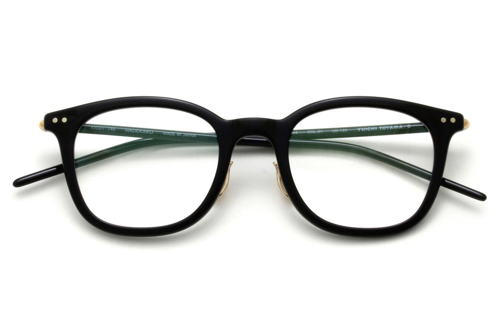 Yuichi Toyama - Nadekaku (UD-139) Eyeglasses Black/Gold