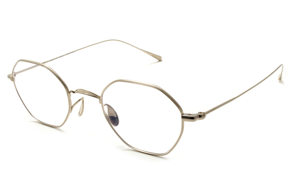 Yuichi Toyama - Hakkaku (UD-143) Eyeglasses Light White Gold