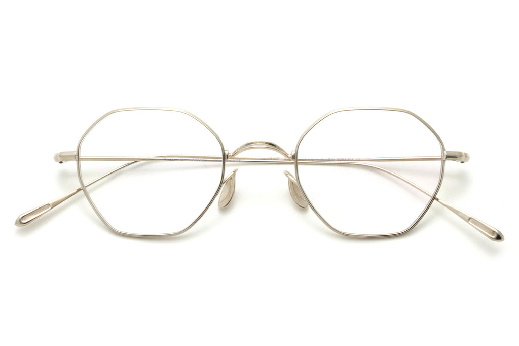 Yuichi Toyama - Hakkaku (UD-143) Eyeglasses Light White Gold