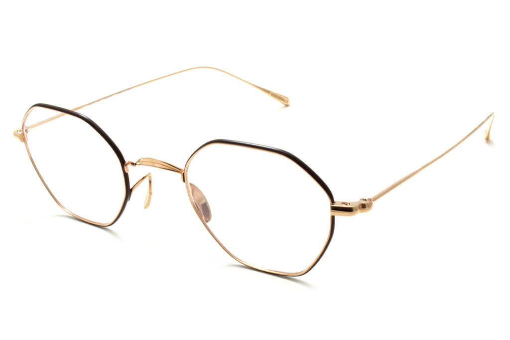 Yuichi Toyama - Hakkaku (UD-143) Eyeglasses Rose Gold/Red Brown