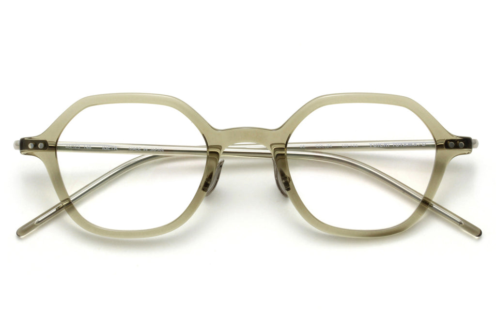 Yuichi Toyama - Igeta (UD-144) Eyeglasses Clear Green/Silver