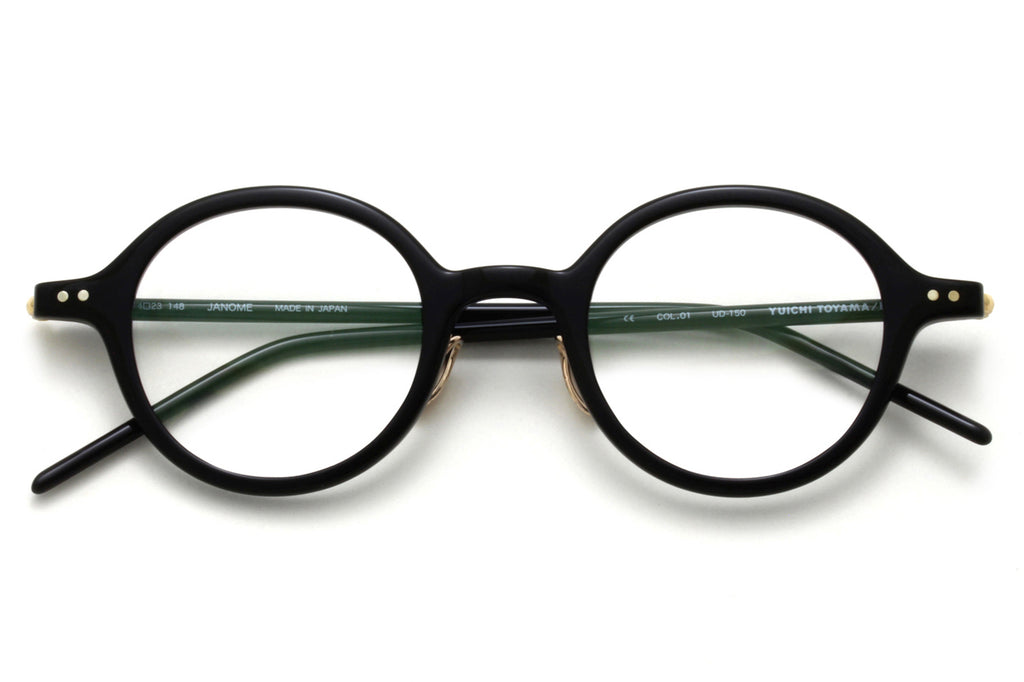 Yuichi Toyama - Janome (UD-150) Eyeglasses Black/Gold