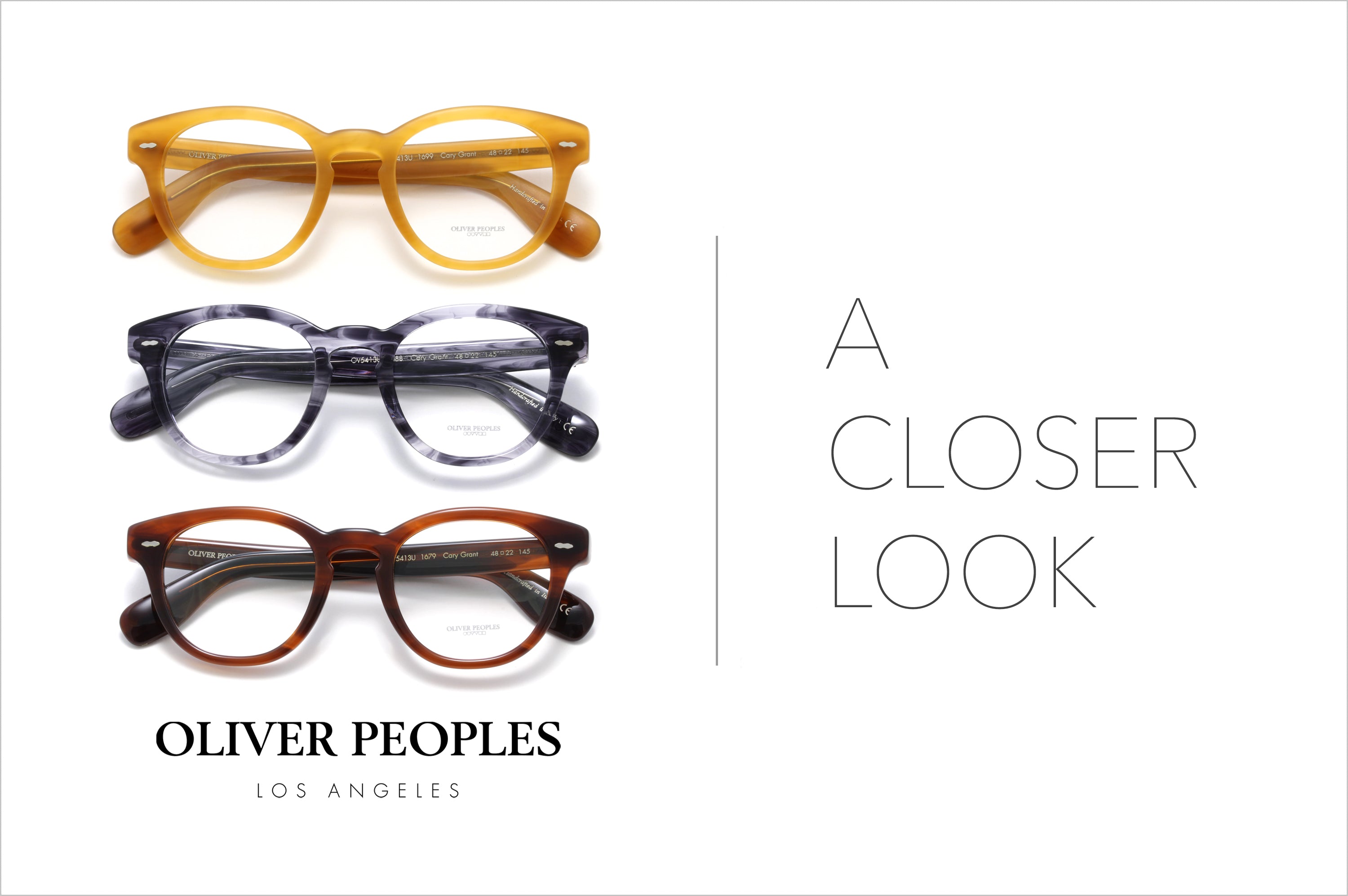 Oliver Peoples | A Closer Look