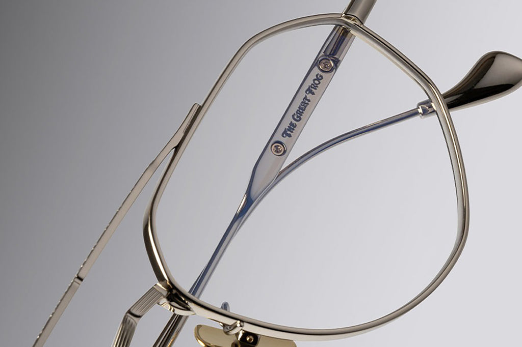 Cutler & Gross - The Great Frog Lynott Eyeglasses Silver
