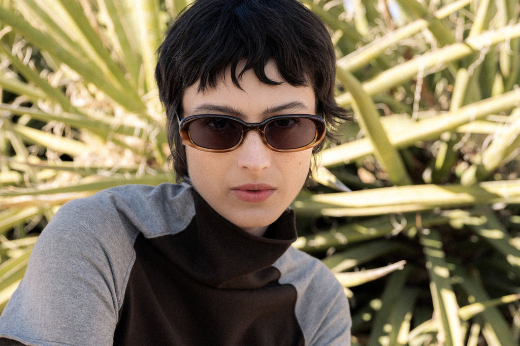 AKILA® Eyewear - Blossom Sunglasses Havana w/ Green Lenses