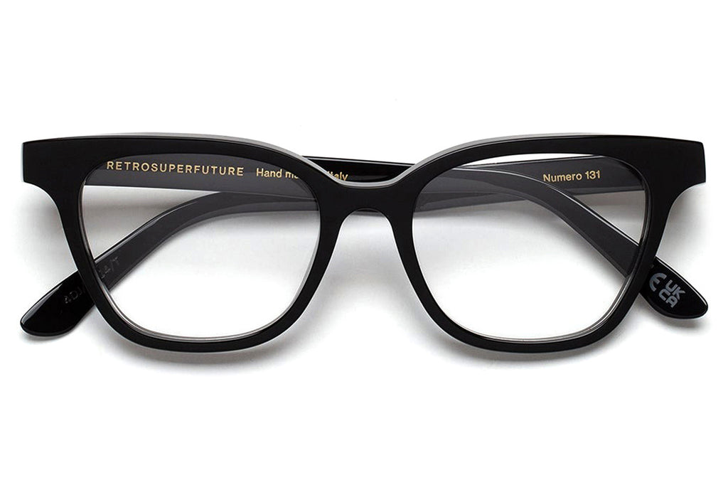 Retro Super Future® - Numero 131 Eyeglasses Black