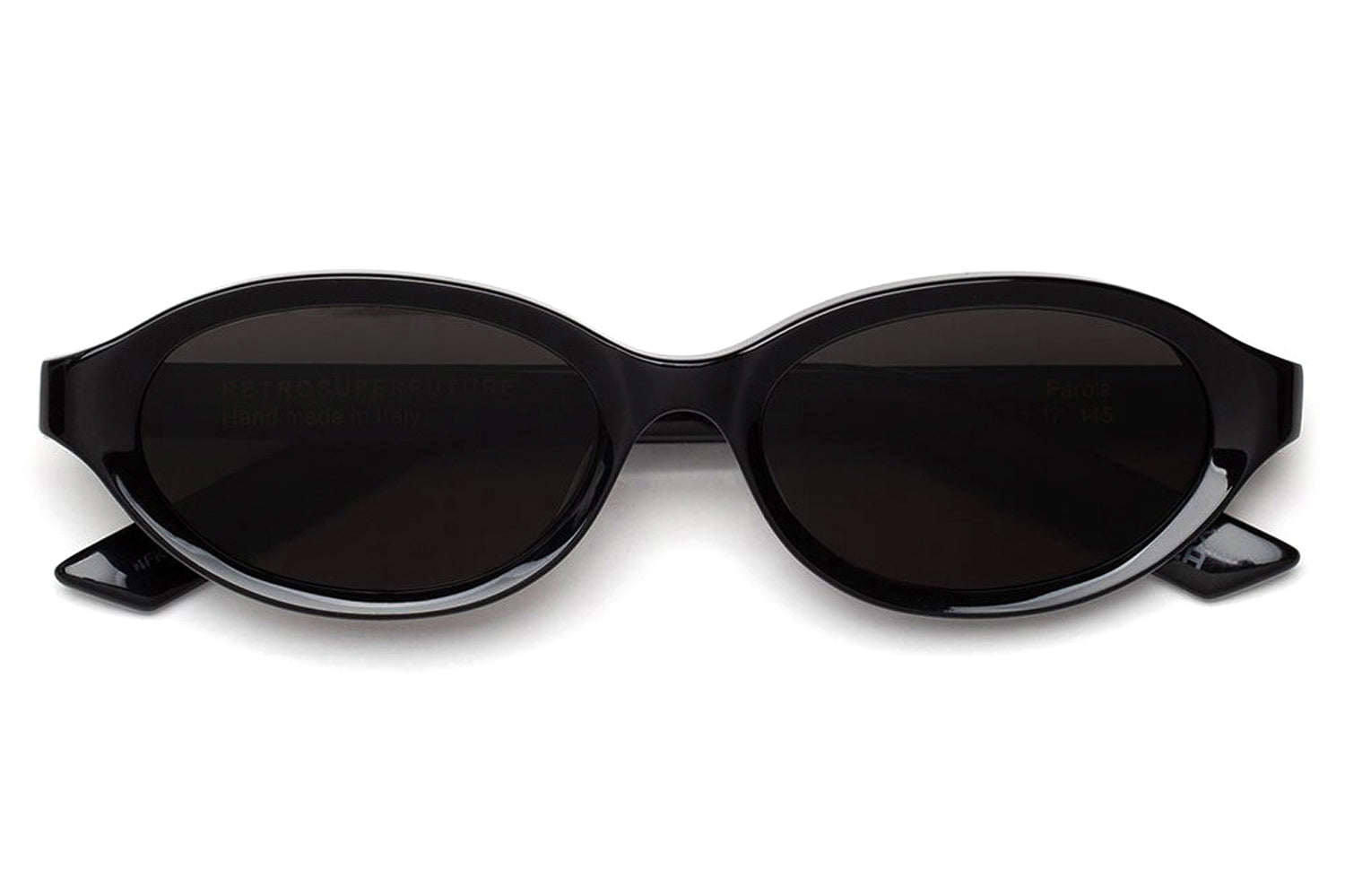サングラス RETRO SUPER FUTURE FW25 'Parola' sunglasses (PAROLA BLACK) Retro Super Future® - Parola Sunglasses | Specs Collective