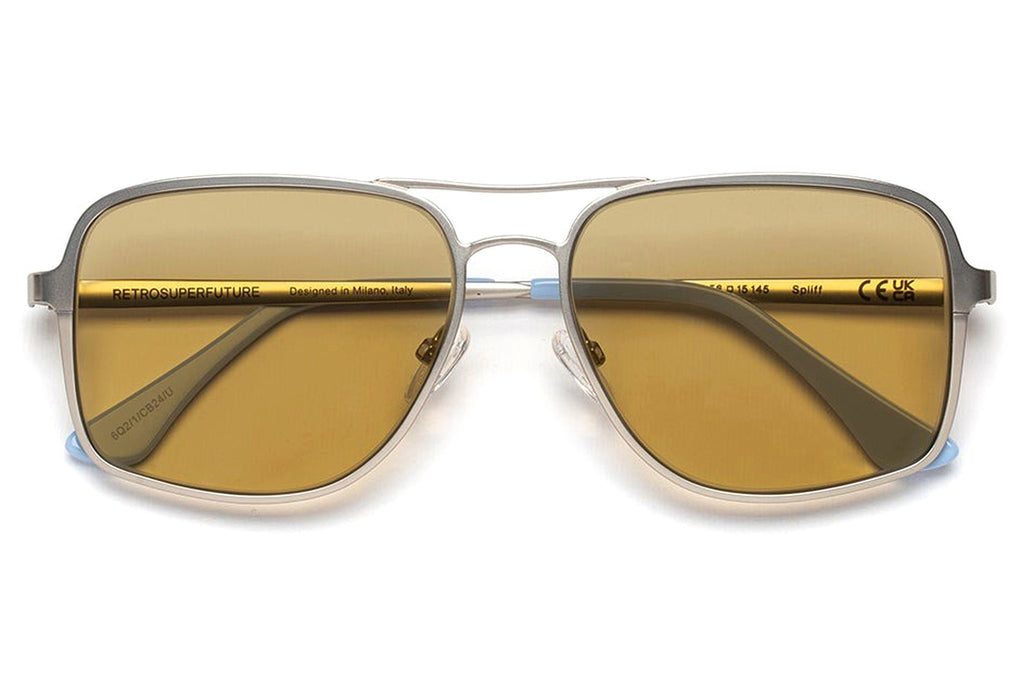 Retro Super Future® - Spliff Sunglasses Silver