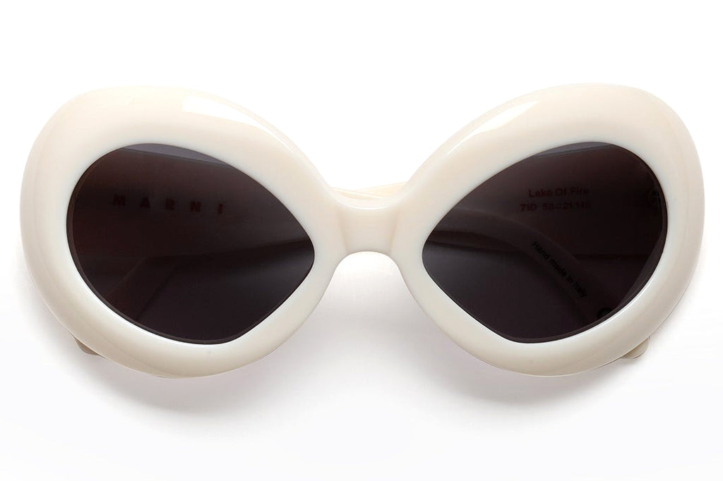 Marni® - Lake of Fire Sunglasses Off-White