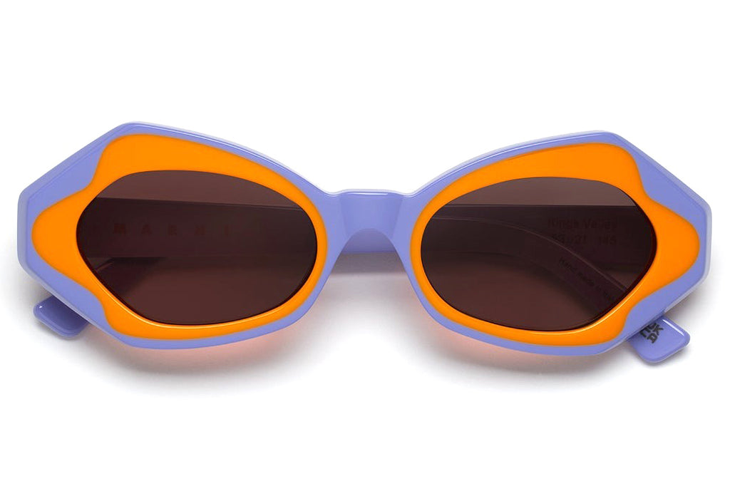 Marni® - Unlahand Sunglasses Lilac/Orange