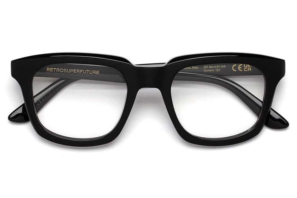 Retro Super Future® - Numero 132 Eyeglasses Black