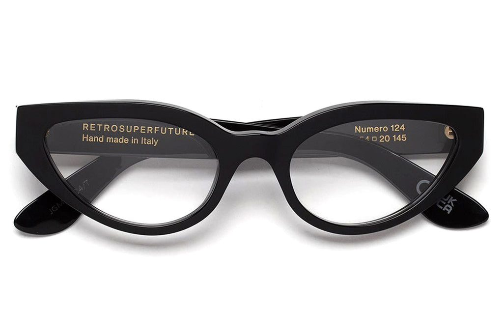 Retro Super Future® - Numero 124 Eyeglasses Black